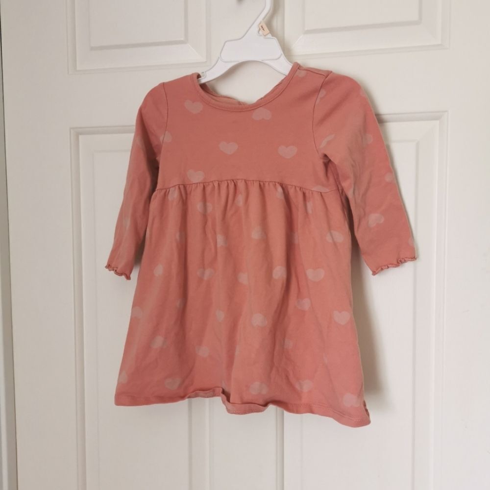 Rise Little Earthling girls dress 12-18 m